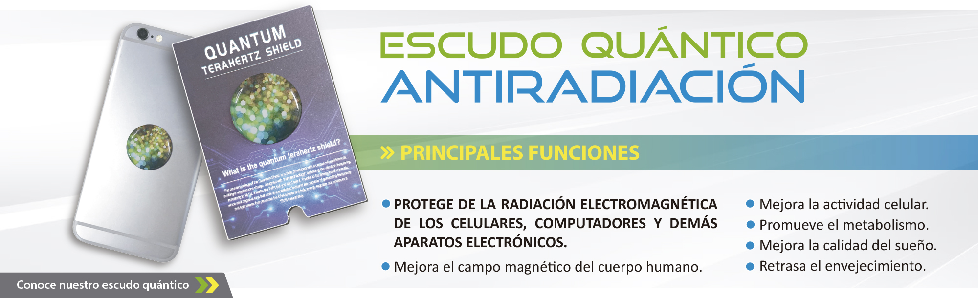 escudo cuántico antiradiación